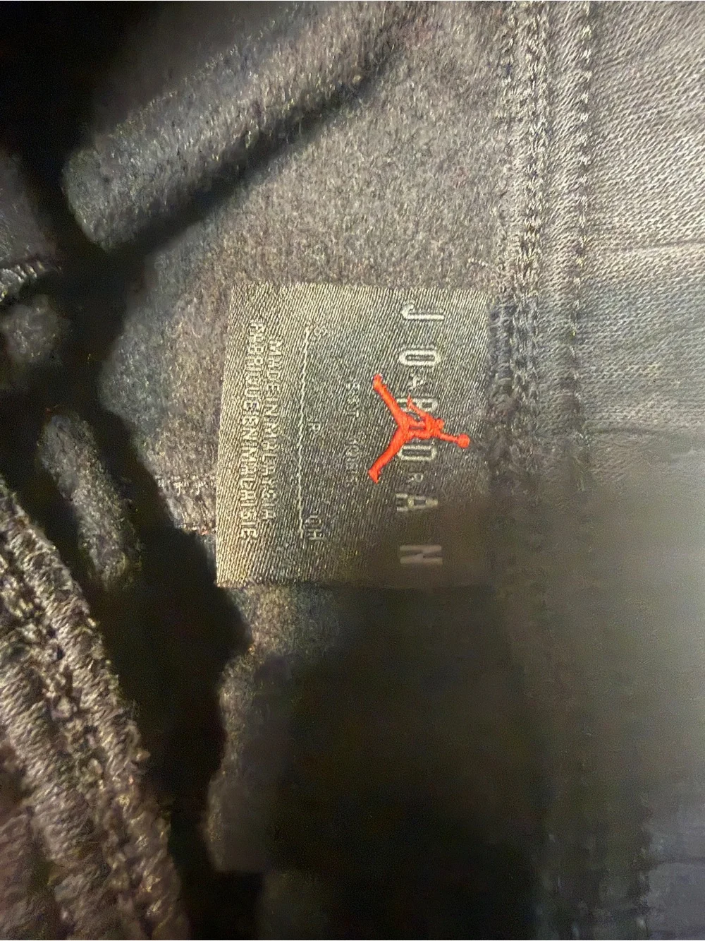 Jordan black sweatpants